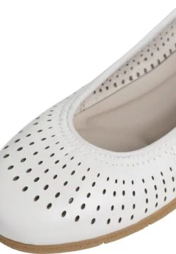 Tamaris Comfort- Ballerina'S - White Nappa -Tamaris Winkel 0084ad015c544db6abae67c83f1f7d32