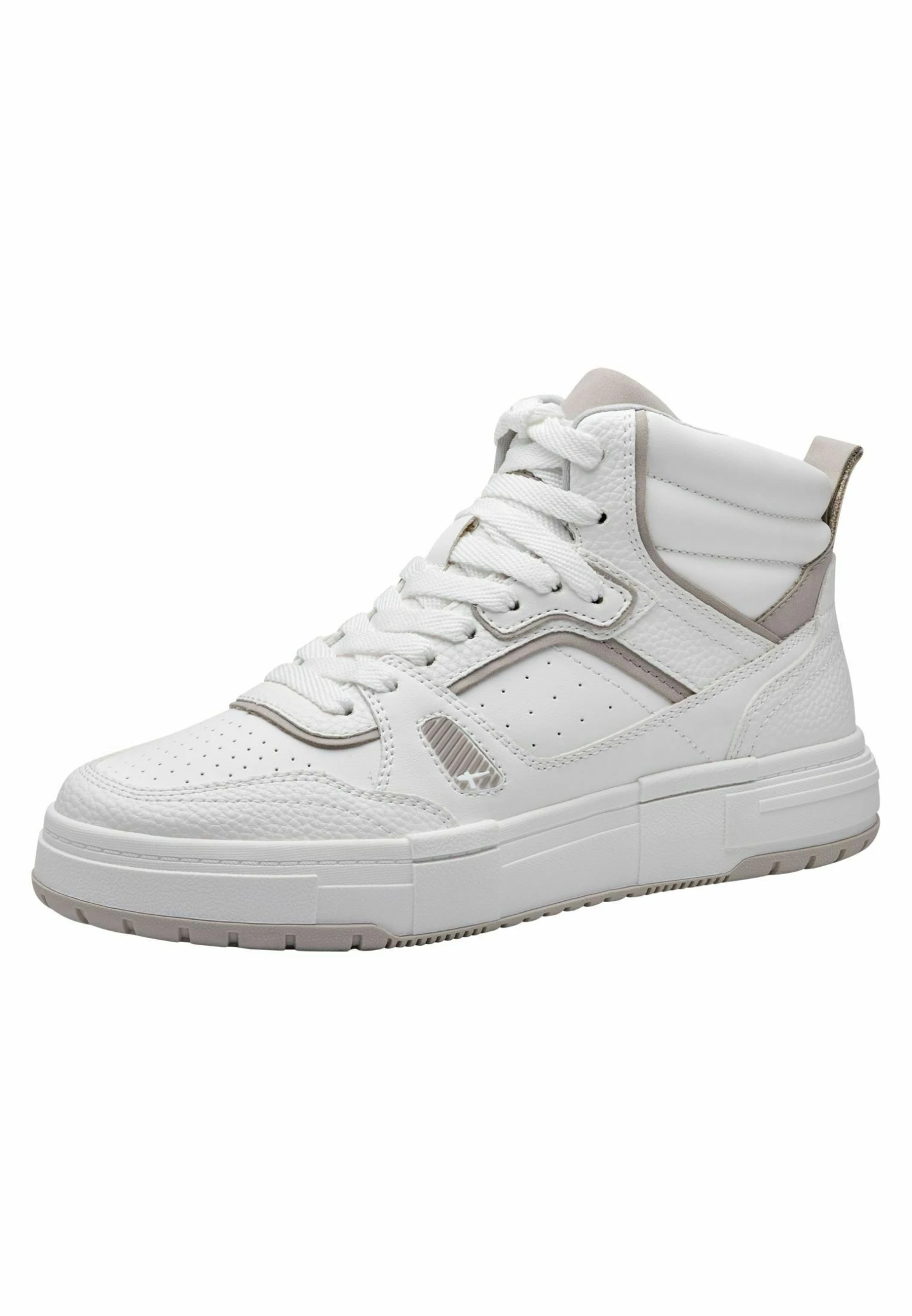 Tamaris Fashletics- Sneakers Hoog - White Lt Grey 3 Tamaris Fashletics- Sneakers Hoog - White Lt Grey - Afbeelding 3