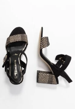 Tamaris Sandalen Met Hoge Hak - Black -Tamaris Winkel 052d05f3b1914b46bb69feb94bac84cf