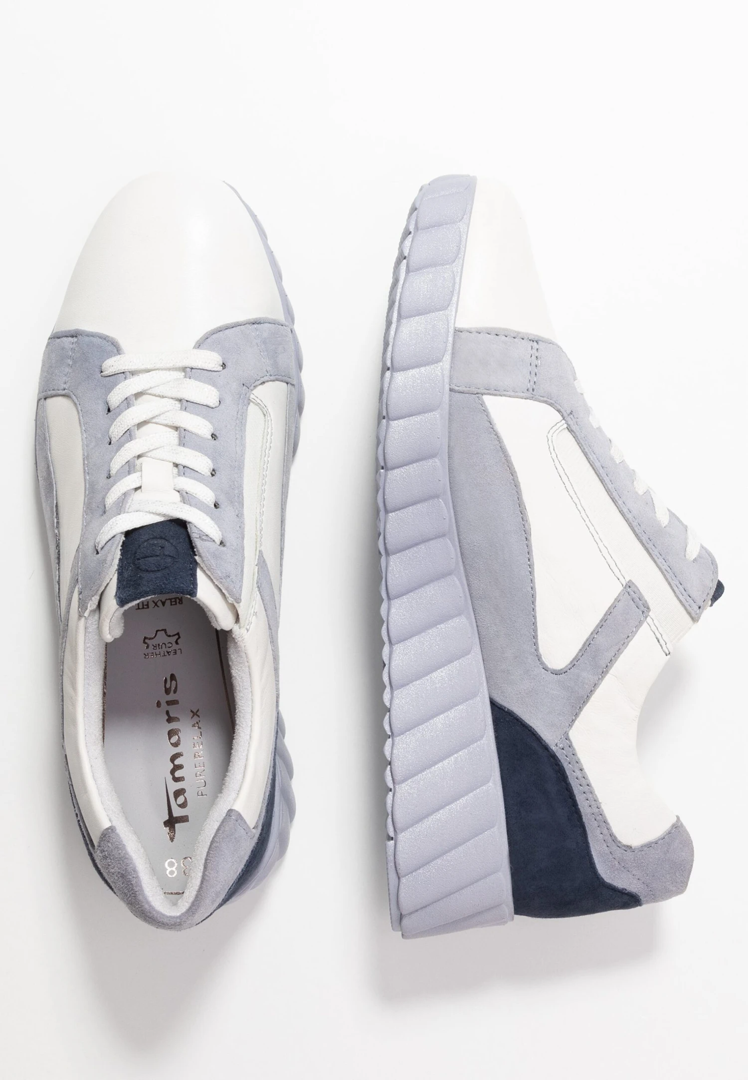 Lace-Up - Sneakers Laag - Sky 4 Lace-Up - Sneakers Laag - Sky - Afbeelding 4