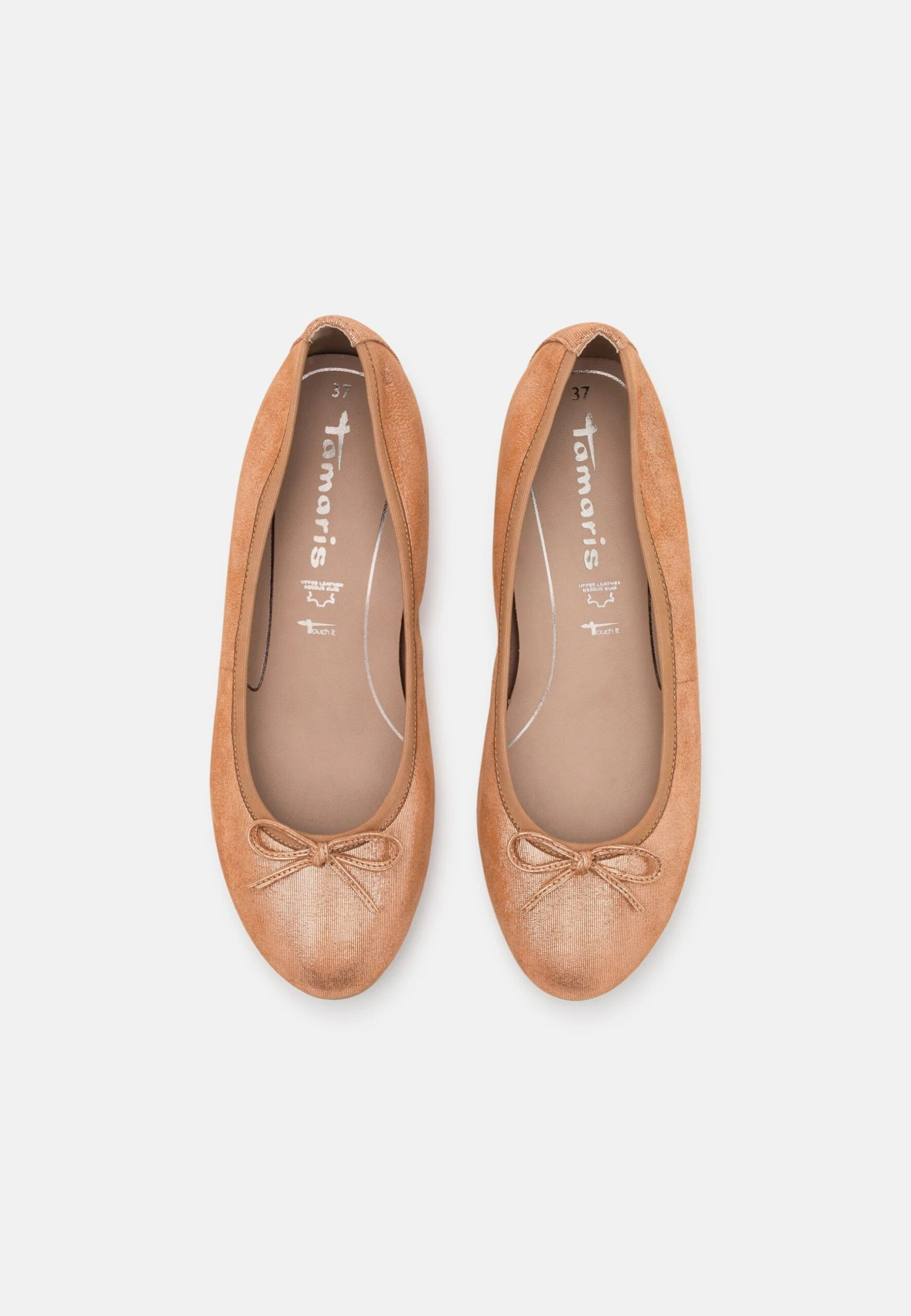 Tamaris Ballerina'S - Copper 6 Tamaris Ballerina'S - Copper - Afbeelding 6