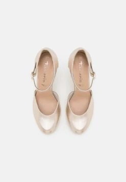 Tamaris Plateaupumps - Light Gold -Tamaris Winkel 134e881a797a4a8d88363a2527590565