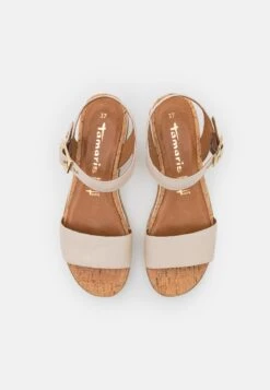 Tamaris Sandalen Met Plateauzool - Ivory -Tamaris Winkel 16c1f9dcc35d4af095863899a9e329db