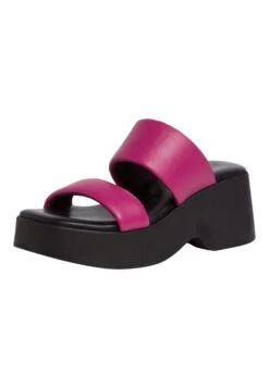 Tamaris Muiltjes Met Hak - Fuxia Black -Tamaris Winkel 1b26f488b7ff41e1b2ea970a50d7c51f