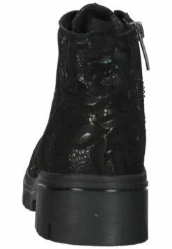 Tamaris Comfort - Korte Laarzen - Black Flower -Tamaris Winkel 1e5d246ca20744288f89ab9d0bf2d2d6