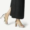 Tamaris Sandalen Met Hoge Hak - Light Gold