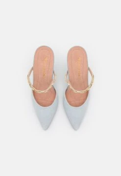 Tamaris Muiltjes Met Hak - Light Blue -Tamaris Winkel 25fa29cf248544d39070c8b53dce6b35