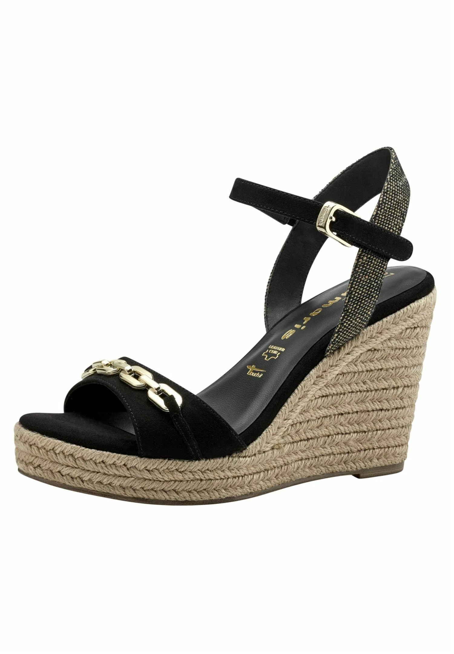 Tamaris Sandalen Met Hoge Hak - Black 3 Tamaris Sandalen Met Hoge Hak - Black - Afbeelding 3