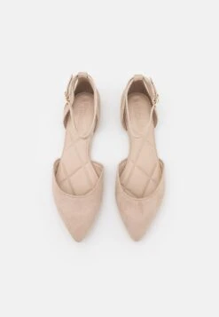 Tamaris Ballerina'S Met Enkelbandjes - Taupe -Tamaris Winkel 26a763152dd24dd6ba32436bacb40b0b