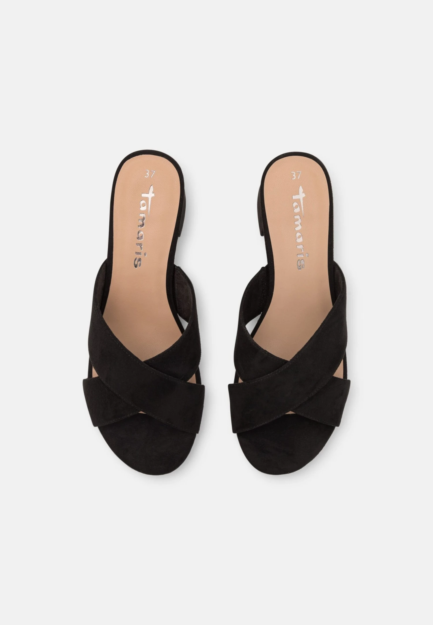 Tamaris Online Exclusive - Muiltjes Met Hak - Black 6 Tamaris Online Exclusive - Muiltjes Met Hak - Black - Afbeelding 6