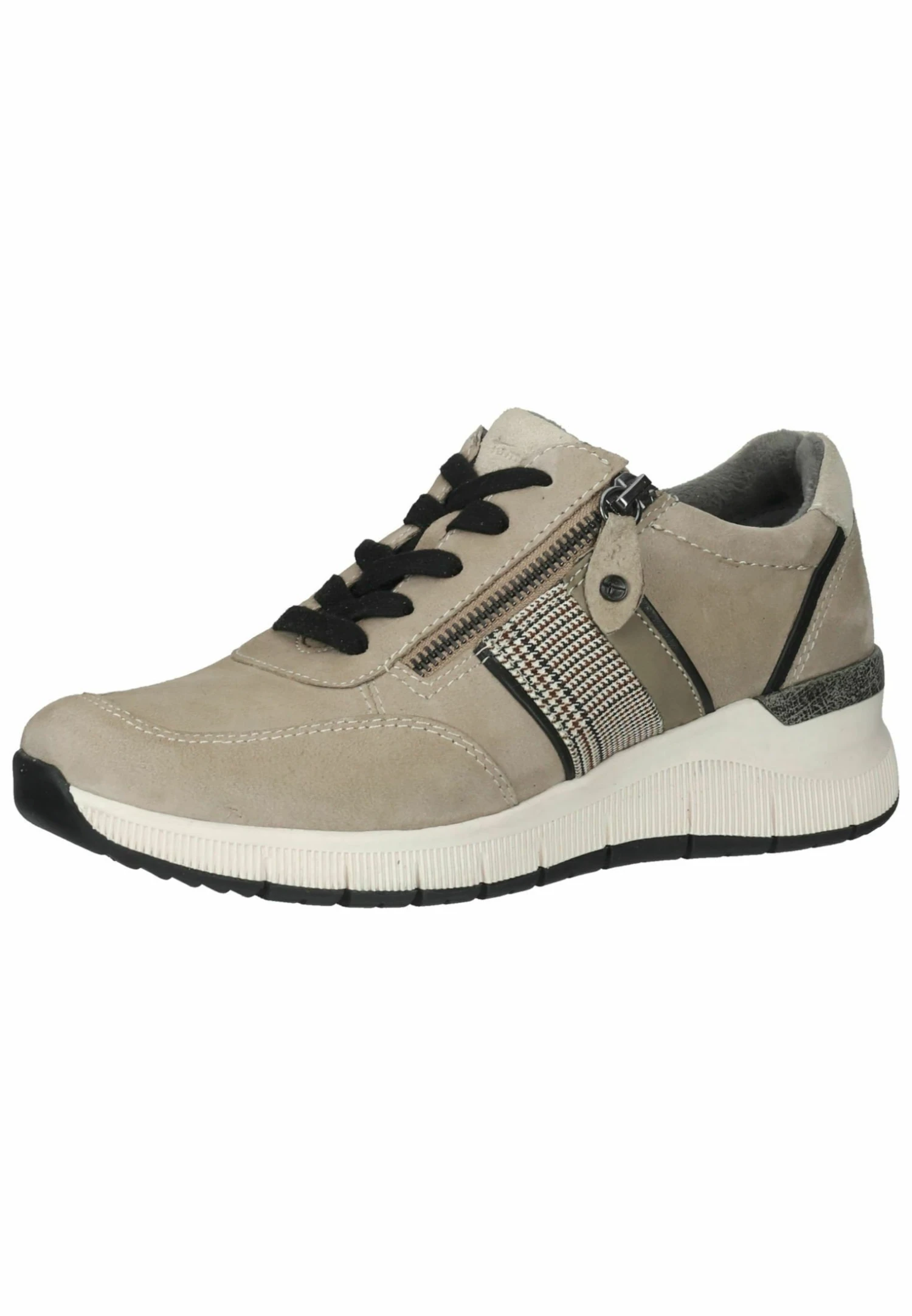 Tamaris Comfort - Sneakers Laag - Taupe Suede 2 Tamaris Comfort - Sneakers Laag - Taupe Suede - Afbeelding 2