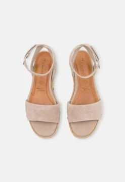 Tamaris Sandalen Met Plateauzool - Taupe -Tamaris Winkel 2a75080e187949c8b7bb65afbad0cf73