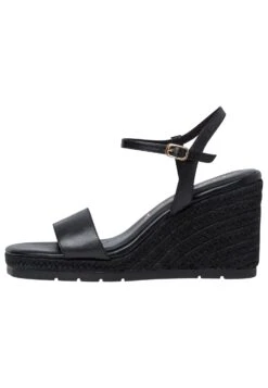 Tamaris Sandalen Met Sleehak - Black Uni