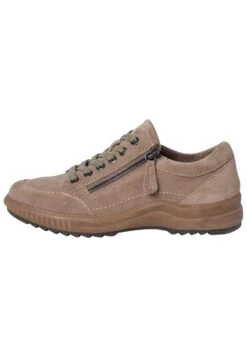 Tamaris Comfort- Sportieve Veterschoenen - Taupe