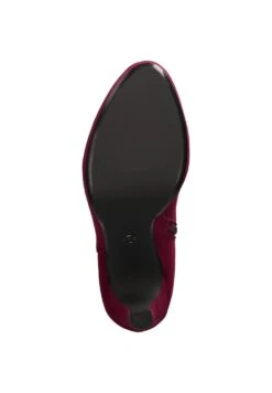 Tamaris Enkellaarsjes Met Hoge Hak - Rot -Tamaris Winkel 3bda7f78387f4b27a6ec76865e727058