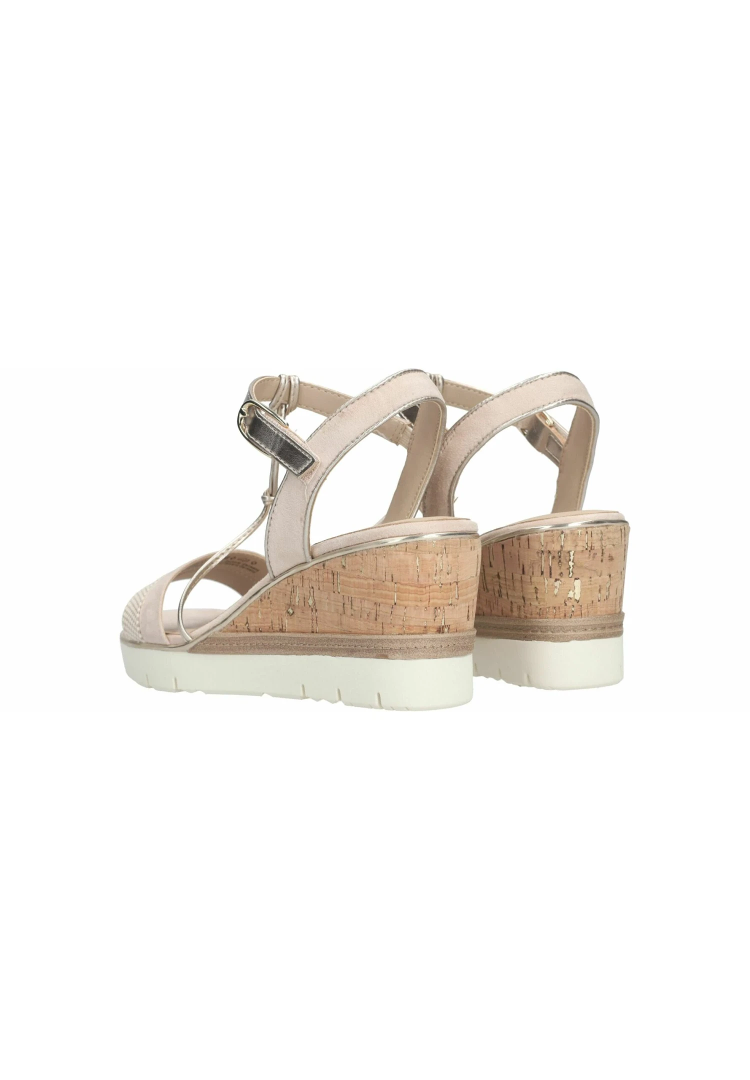 Tamaris Sandalen Met Plateauzool - Beige Comb 4 Tamaris Sandalen Met Plateauzool - Beige Comb - Afbeelding 4
