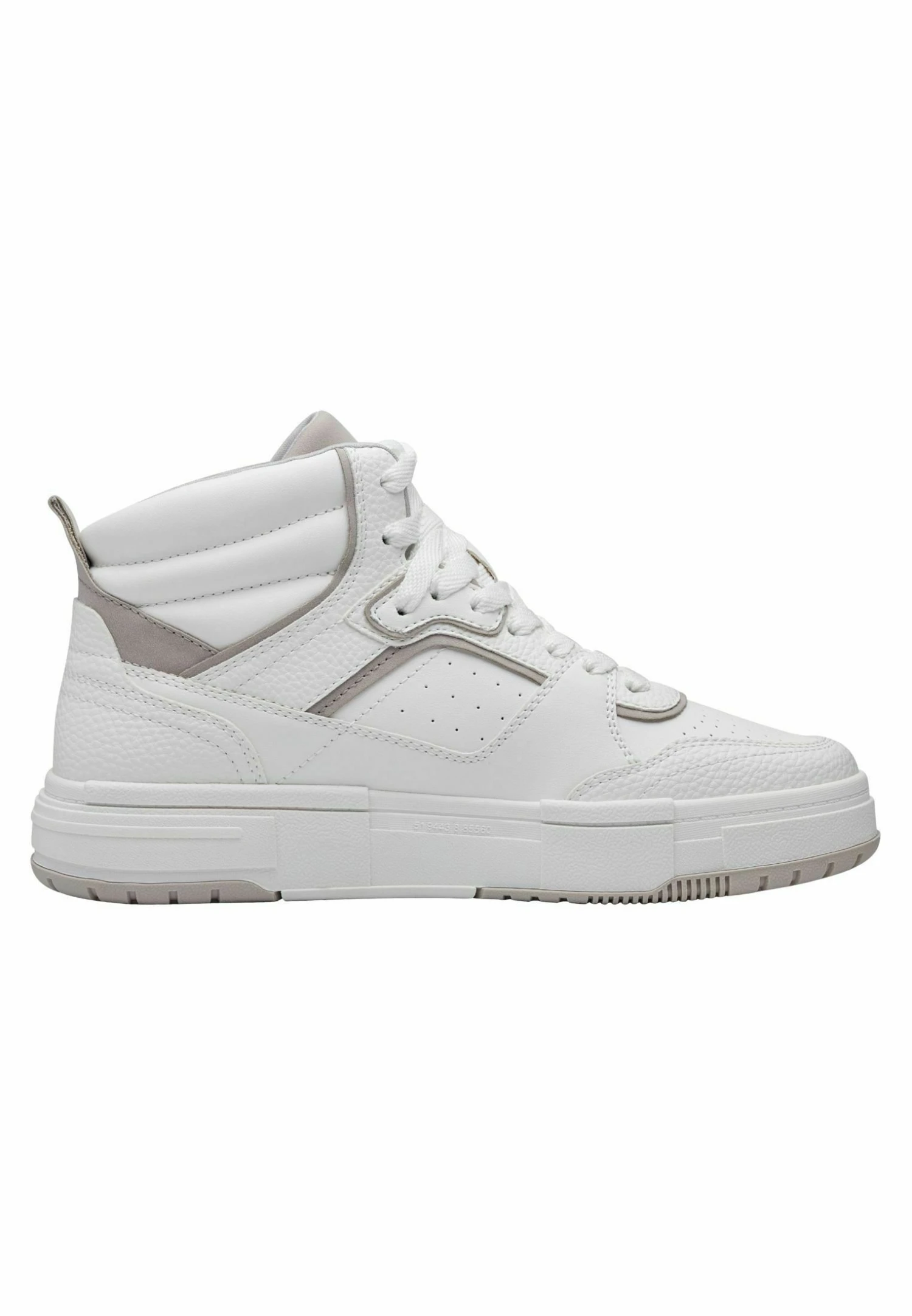 Tamaris Fashletics- Sneakers Hoog - White Lt Grey 6 Tamaris Fashletics- Sneakers Hoog - White Lt Grey - Afbeelding 6
