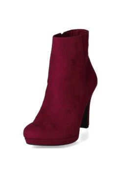 Tamaris Enkellaarsjes Met Hoge Hak - Rot -Tamaris Winkel 408f5e8494bf48d09851e7fb2dc11f21