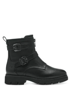 Tamaris Cowboy-/Bikerlaarsjes - Black Matt -Tamaris Winkel 419f13fac30a47f3acc86e1a0faf85e5
