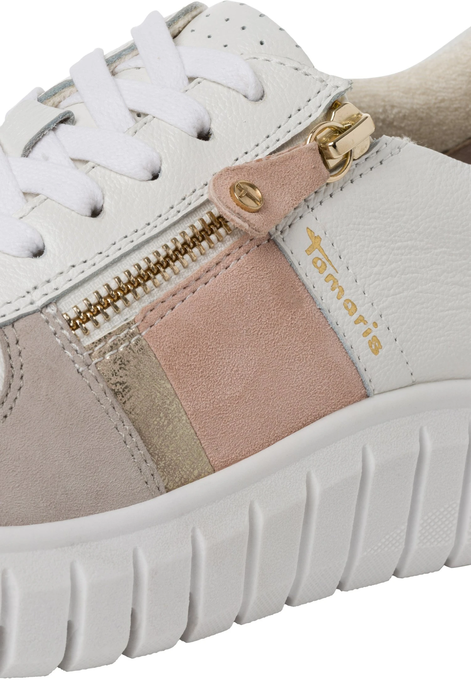 Tamaris Comfort- Sneakers Laag - White Rose 6 Tamaris Comfort- Sneakers Laag - White Rose - Afbeelding 6