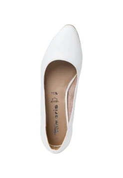 Tamaris Ballerina'S - White Leather -Tamaris Winkel 4c8fef279d2f4f21bf860112921ab442