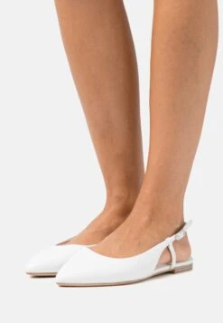 Tamaris Slingback Ballerina´S - White Matt