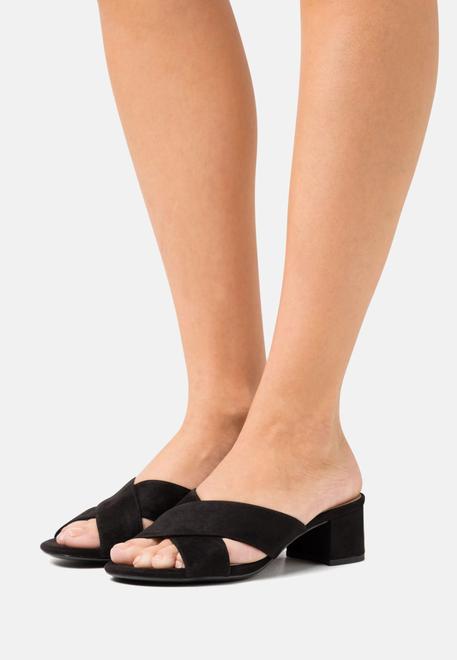 Tamaris Online Exclusive - Muiltjes Met Hak - Black 1 Tamaris Online Exclusive - Muiltjes Met Hak - Black