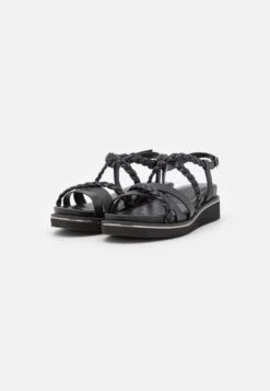 Tamaris Sandalen Met Plateauzool - Black -Tamaris Winkel 5923671af5c74599bcb977d99e3d00b4