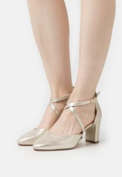 Tamaris Klassieke Pumps - Light Gold