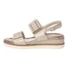 Tamaris Pure Relax - Sandalen Met Sleehak - Champagne Sued