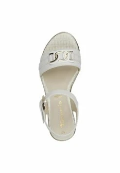 Tamaris Sandalen Met Plateauzool - White -Tamaris Winkel 5fffd21e1c304e56baf80fb61353e471