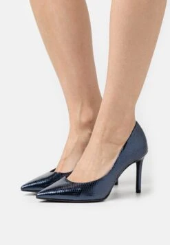 Tamaris Klassieke Pumps - Navy Metallic