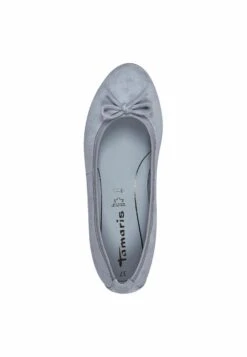 Tamaris Ballerina'S - Lt Blue Suede -Tamaris Winkel 6c0da7f9820a4e439939097f8ff1362a