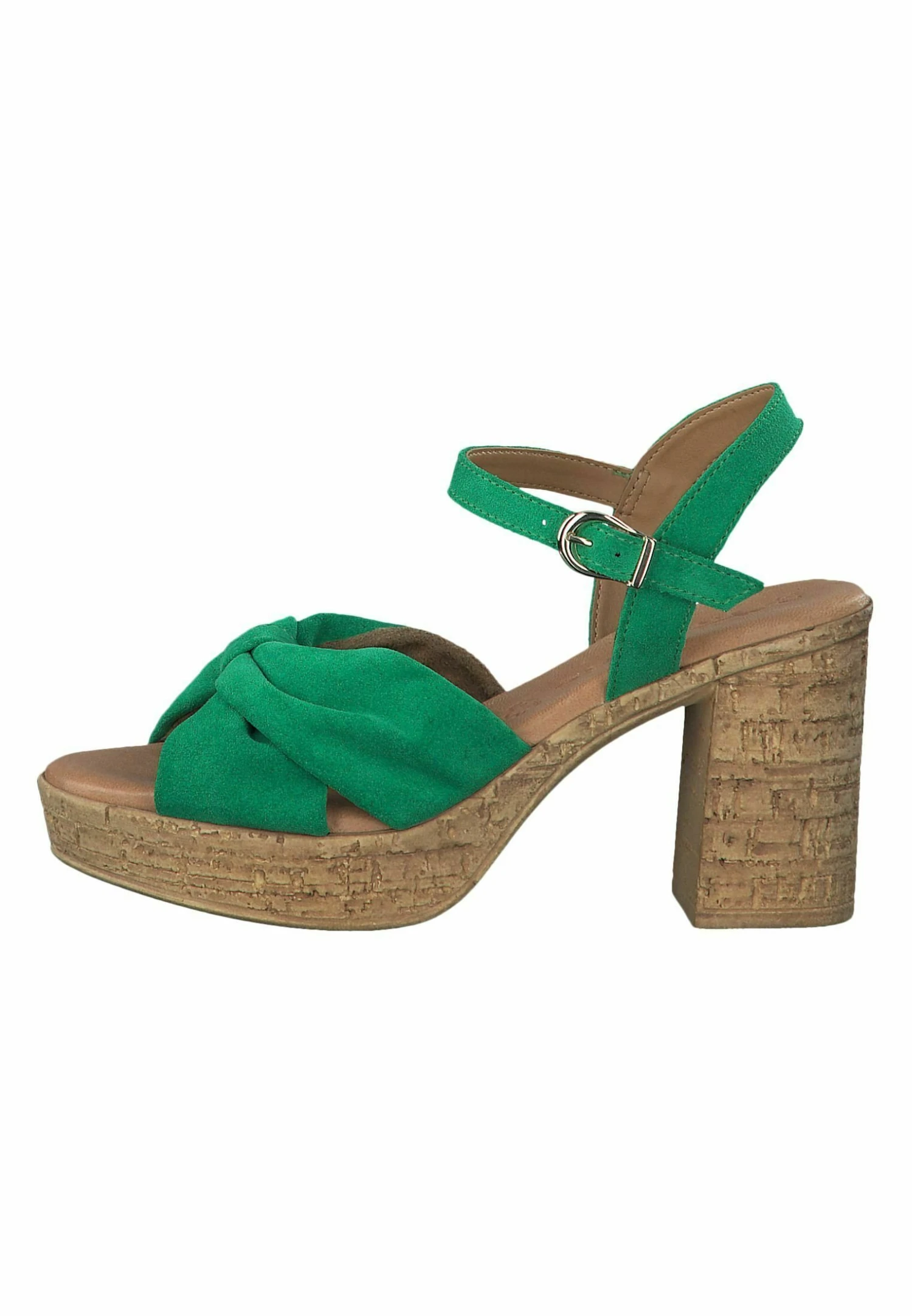 Tamaris Sandalen Met Plateauzool - Green 1 Tamaris Sandalen Met Plateauzool - Green