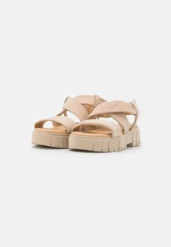 Tamaris Sandalen Met Plateauzool - Off-White -Tamaris Winkel 6c9c13c82ee44b0cb8c130f286564a5b