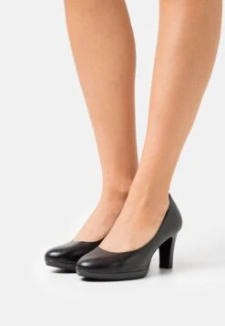Tamaris Plateaupumps - Black