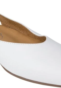 Tamaris Slingback Ballerina´S - White Leather -Tamaris Winkel 74a1e3c5c0ca4ab881d02aa21bf8b996