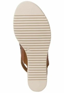 Tamaris Sandalen Met Sleehak - Cognac -Tamaris Winkel 83510381c9e14da381c4f5c5d2772f1e