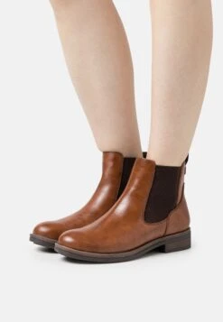 Tamaris Korte Laarzen - Cognac