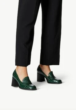 Tamaris Trotteur - Klassieke Pumps - Green Croco