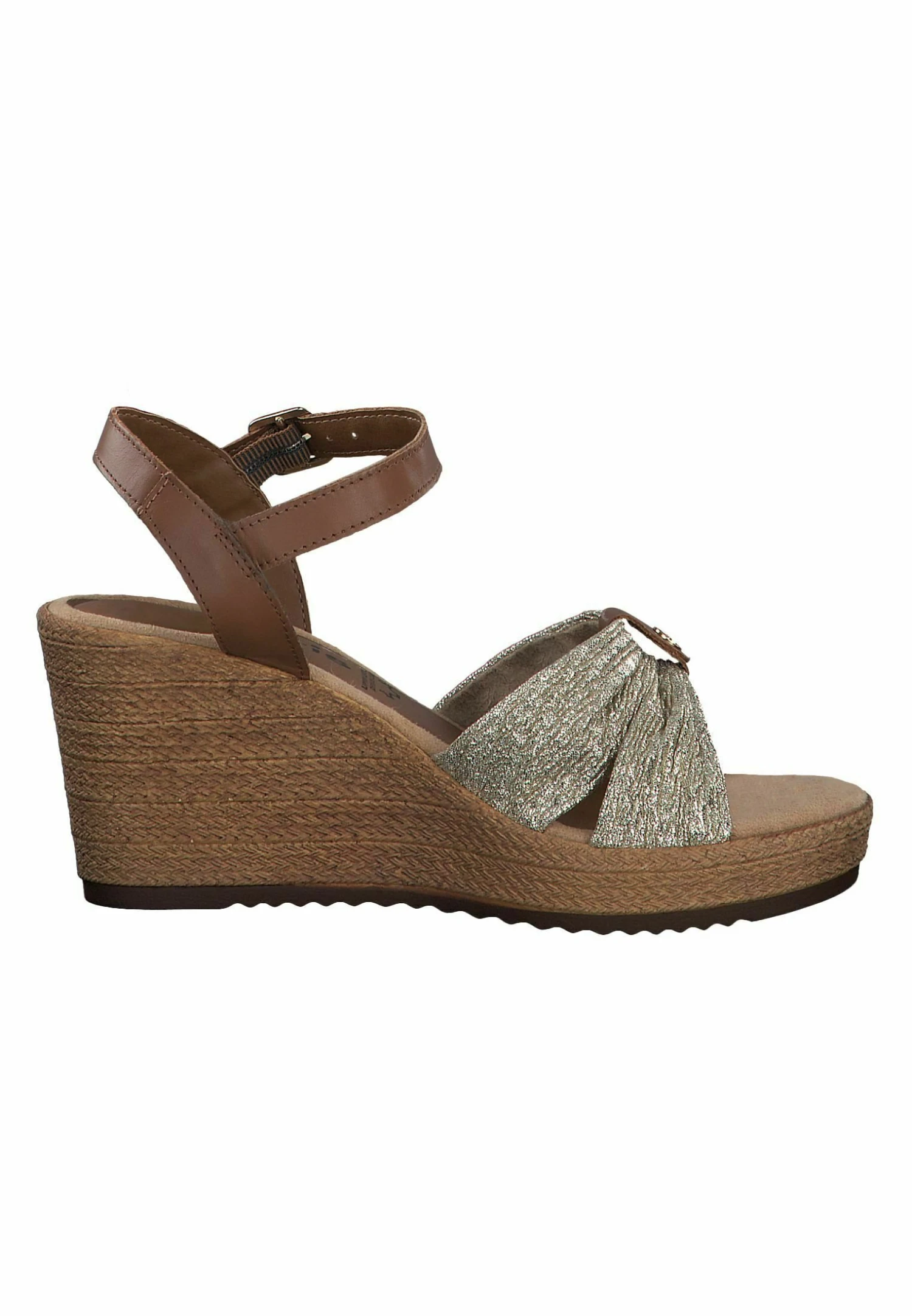 Tamaris Sandalen Met Sleehak - Cuoio Gold 5 Tamaris Sandalen Met Sleehak - Cuoio Gold - Afbeelding 5