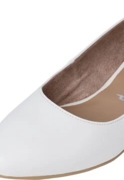 Tamaris Ballerina'S - White Leather -Tamaris Winkel 8e8c651429b34a079748bb08a0ac1883