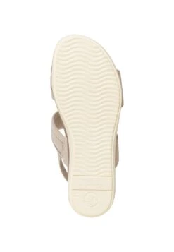 Tamaris Pure Relax - Sandalen Met Sleehak - Champagne Sued -Tamaris Winkel 8fe3d982d00449788997a2efe555a8ee