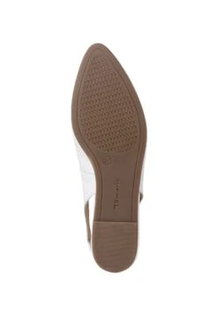 Tamaris Slingback Ballerina´S - White Leather -Tamaris Winkel 918cd172a46f4ebd832891cbd620e5c5