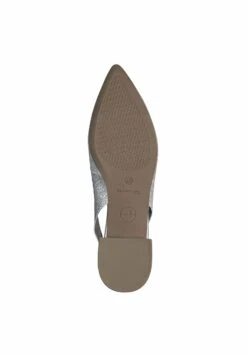 Tamaris Slingback Ballerina´S - Silver -Tamaris Winkel 91e606d4d86641c6847beda4fe5bf059