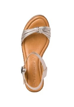 Tamaris Sandalen Met Hoge Hak - Champagne Met -Tamaris Winkel 9652eb2fdef844e6b87f93bfb6edc324