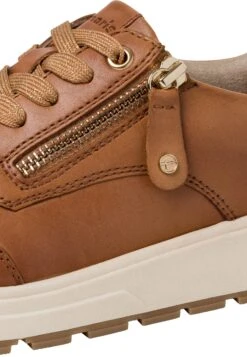 Tamaris Comfort- Sneakers Laag - Cognac 10 Tamaris Comfort- Sneakers Laag - Cognac -Tamaris Winkel 9bf517cec66842c1ab5da21c004a5085