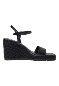 Tamaris Sandalen Met Sleehak - Black Uni -Tamaris Winkel 9e97300ad2cf43119a0f2ab4a7756d7d