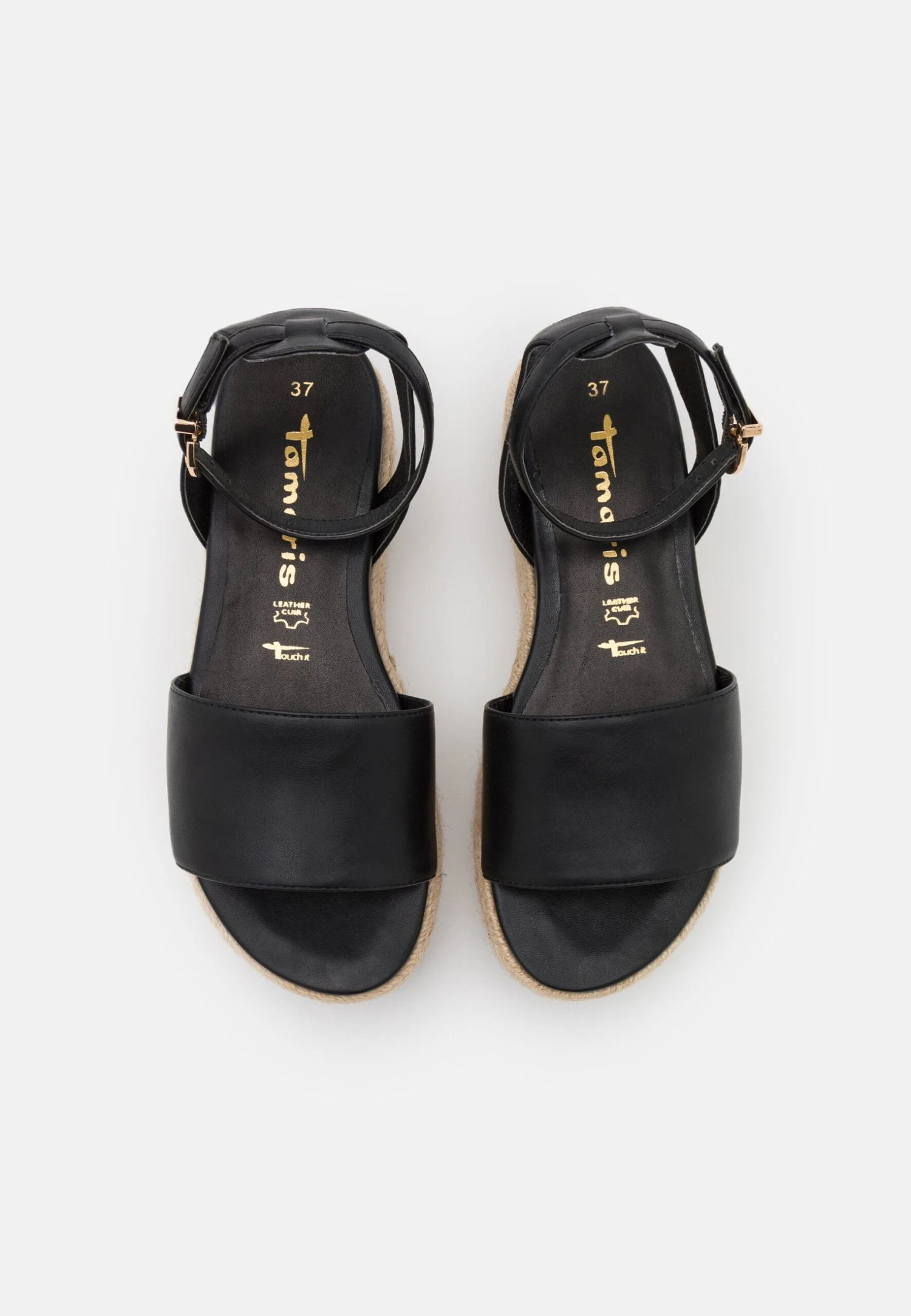 Tamaris Sandalen Met Plateauzool - Black 6 Tamaris Sandalen Met Plateauzool - Black - Afbeelding 6