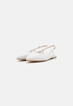 Tamaris Slingback Ballerina´S - White Matt -Tamaris Winkel b05ec173e97844ae8fd575d1879f985d